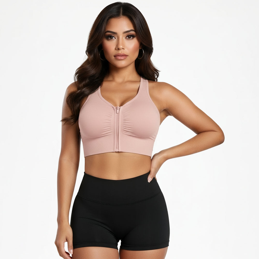 Comfortabele Sport BH met Voorsluiting
