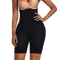 High Waist Short Zwart Dames