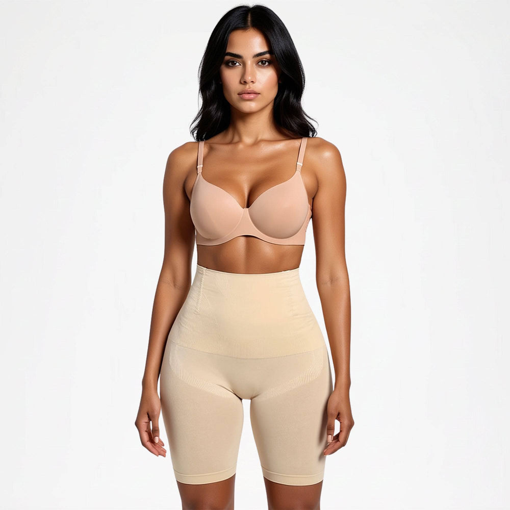 Korrigierende Hochtaillen-Shorts