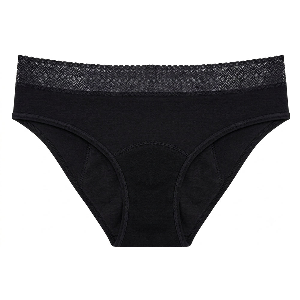 Menstruationsslip mit Spitze - Lotte