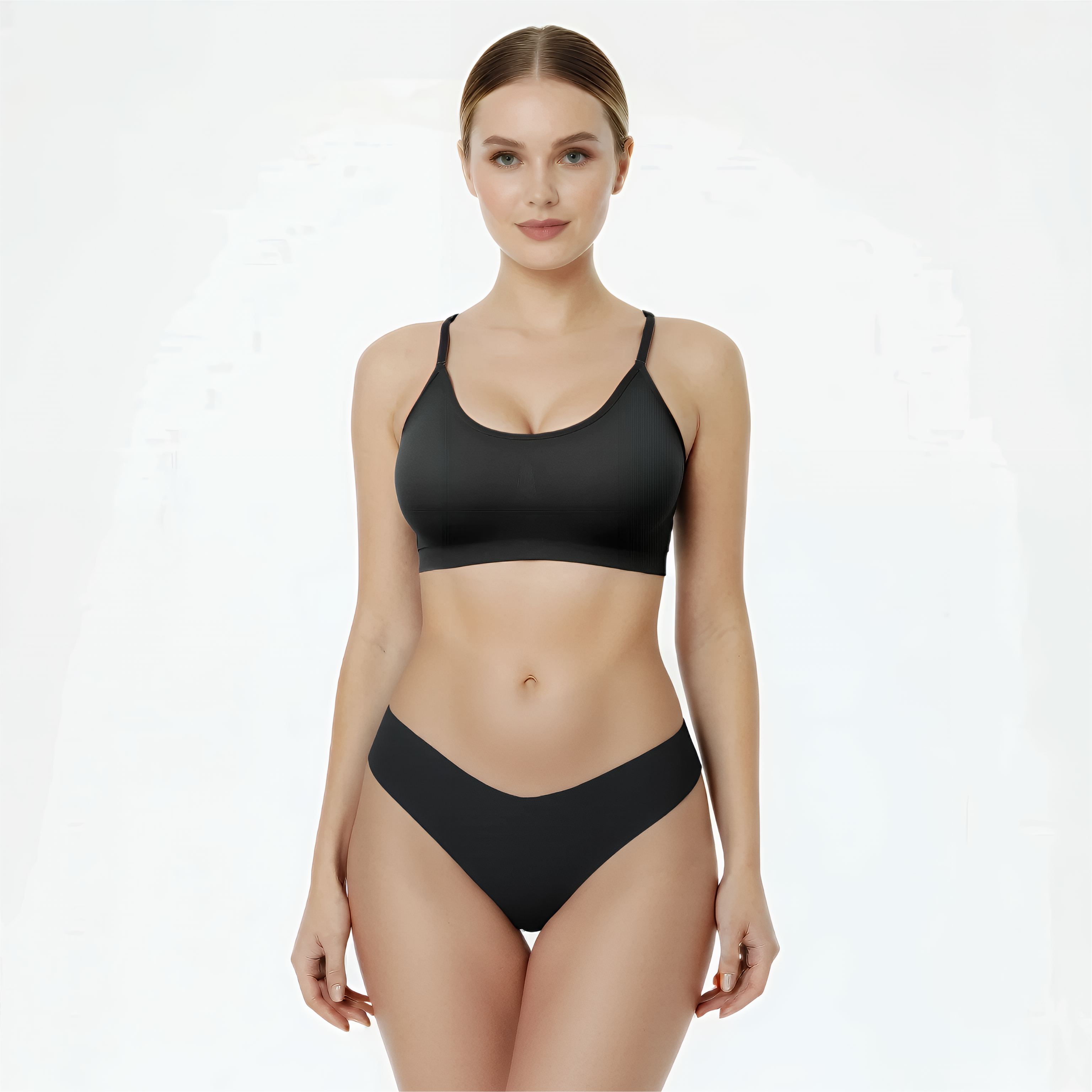 Nahtloser Low Waist String - Set aus 3
