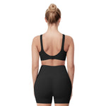 High Waist Sport Short met Telefoonzak