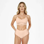 Nahtloser hoher Taillen-String - 3er-Set