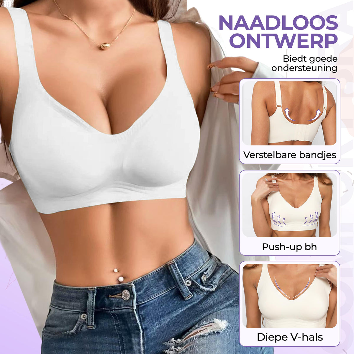 Diepe V-Hals voor een Prachtig Silhouet