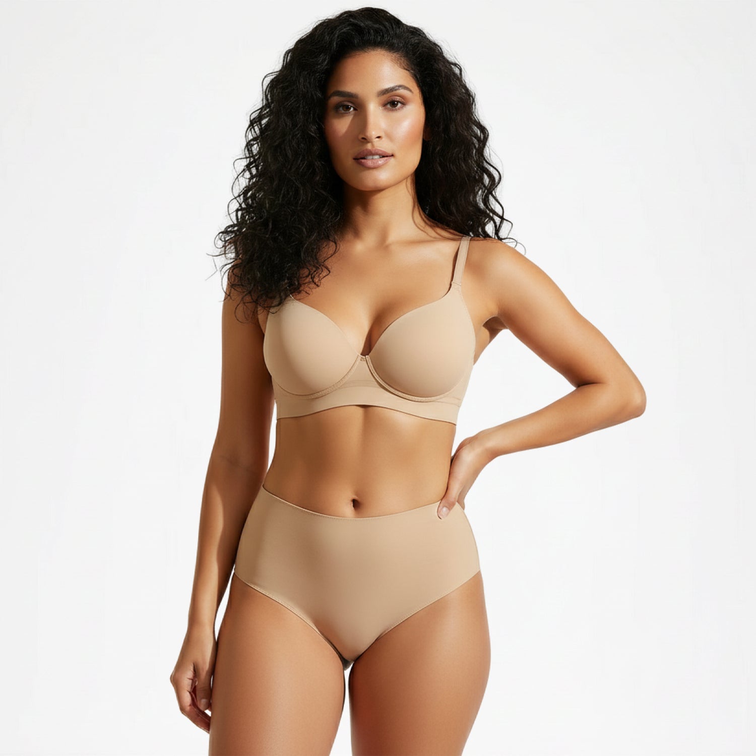 Naadloze High Waist Slip - Set van 3