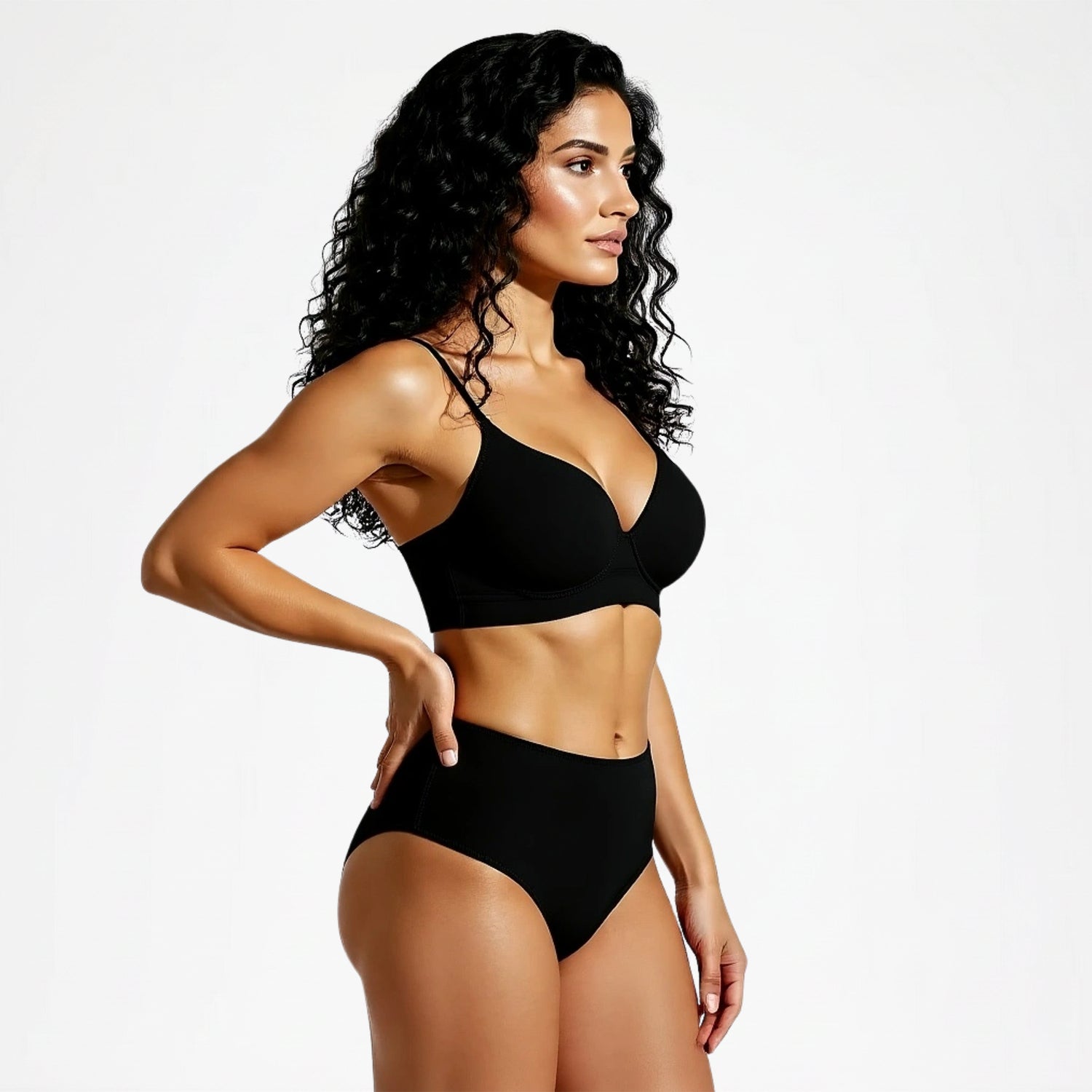 Naadloze High Waist Slip - Set van 3