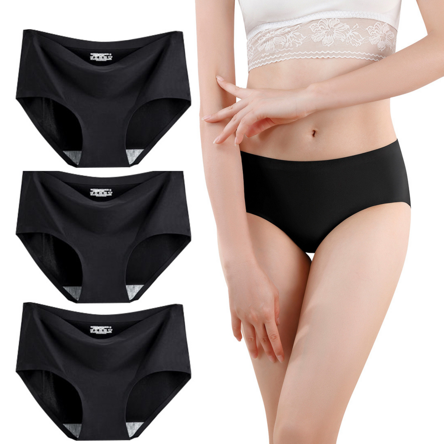 Naadloze Slip - Set van 3