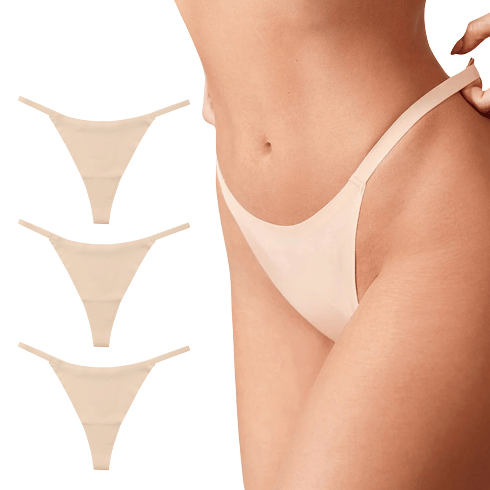 Naadloze Thong String - Set van 3