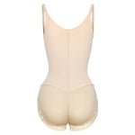 Corrigerende Shapewear Bodysuit met haakjes en rits - Slip