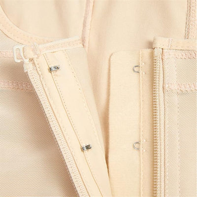 Corrigerende Shapewear Bodysuit met haakjes en rits