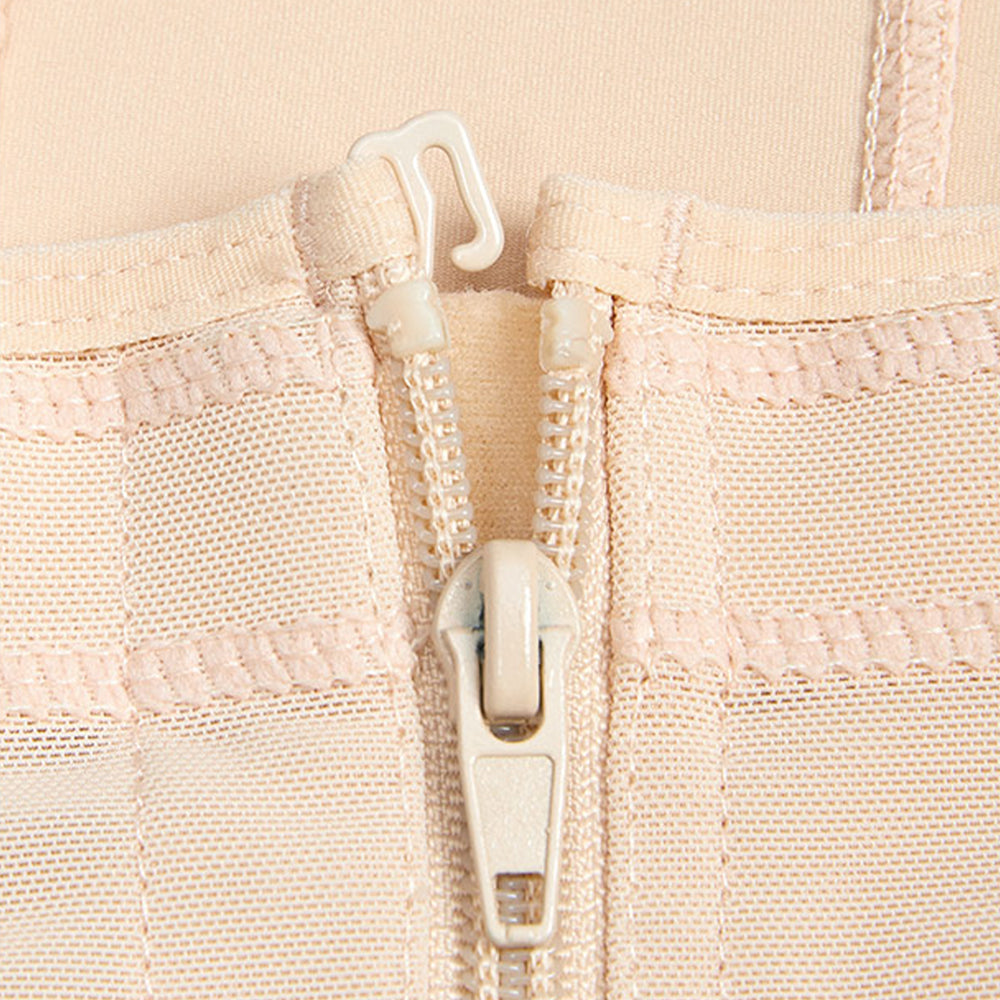 Corrigerende Shapewear Bodysuit met haakjes en rits