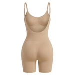 Corrigerende Body met Open Rug en Pijpjes