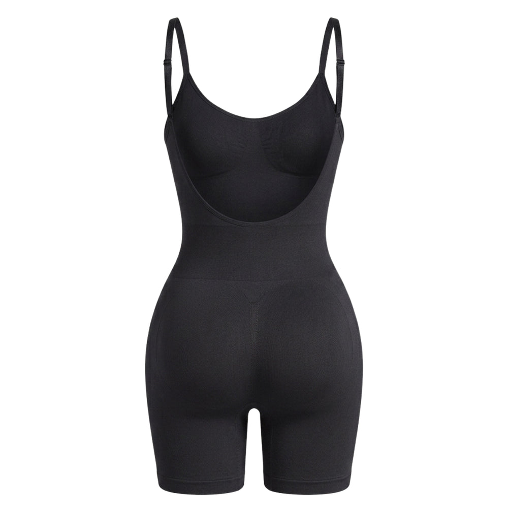 Corrigerende Body met Open Rug en Pijpjes