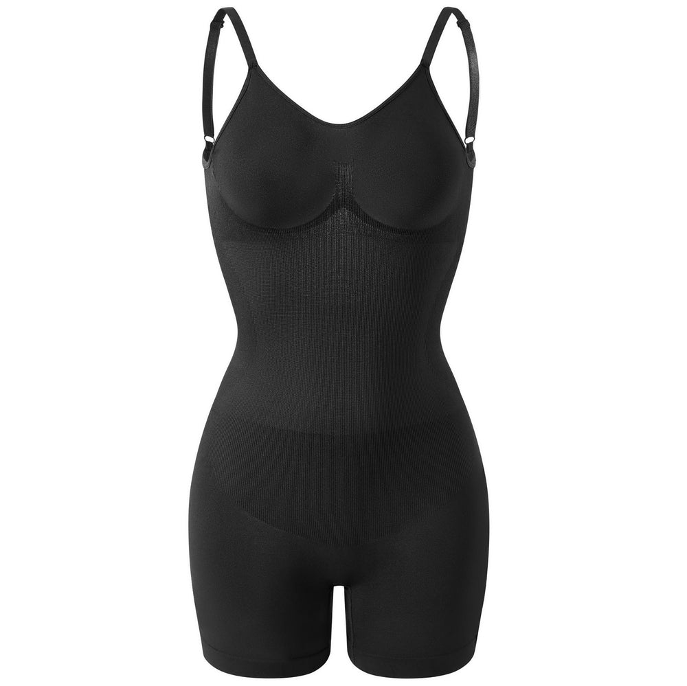 Corrigerende Body met Open Rug en Pijpjes