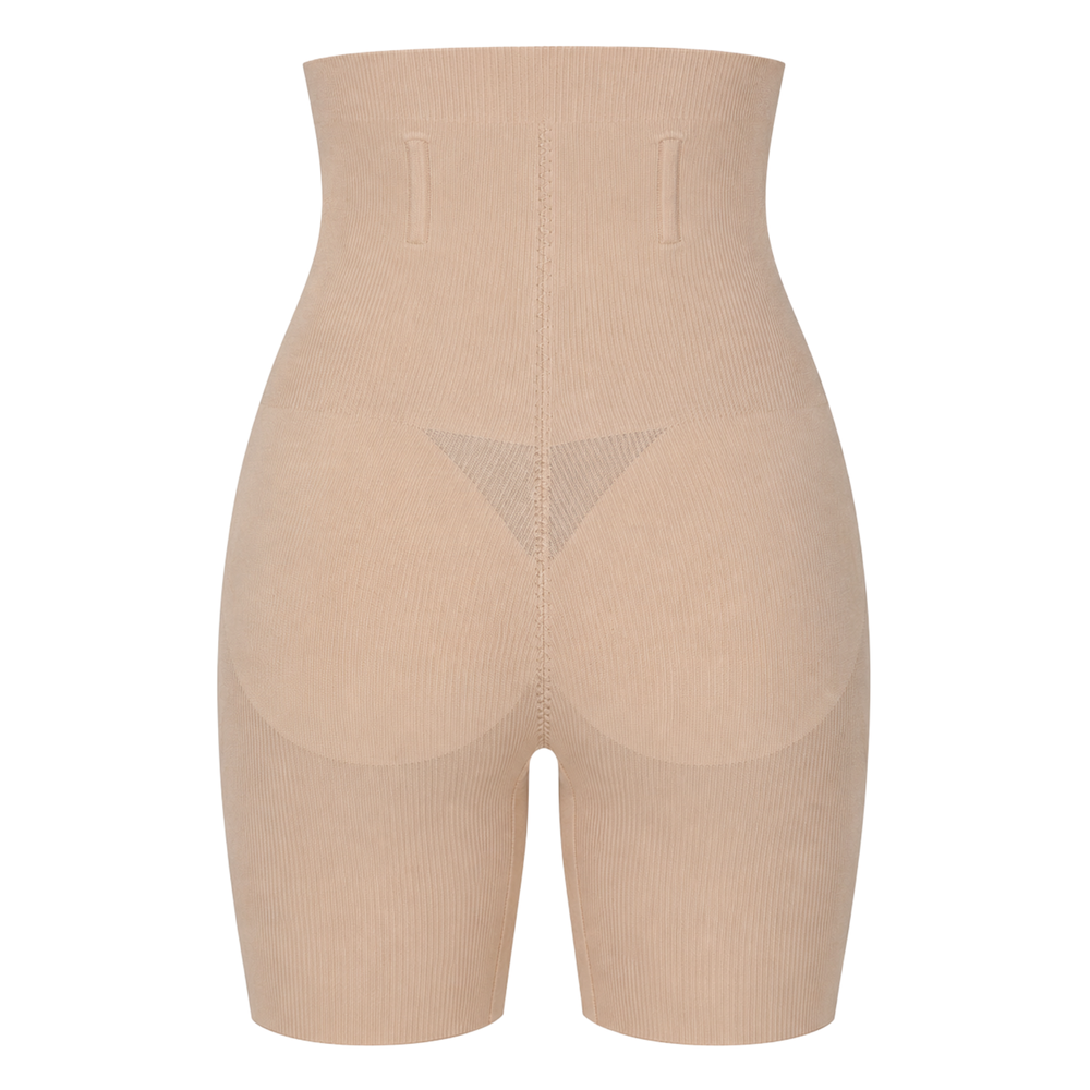 Corrigerende High Waist Short met Uitneembare Pads