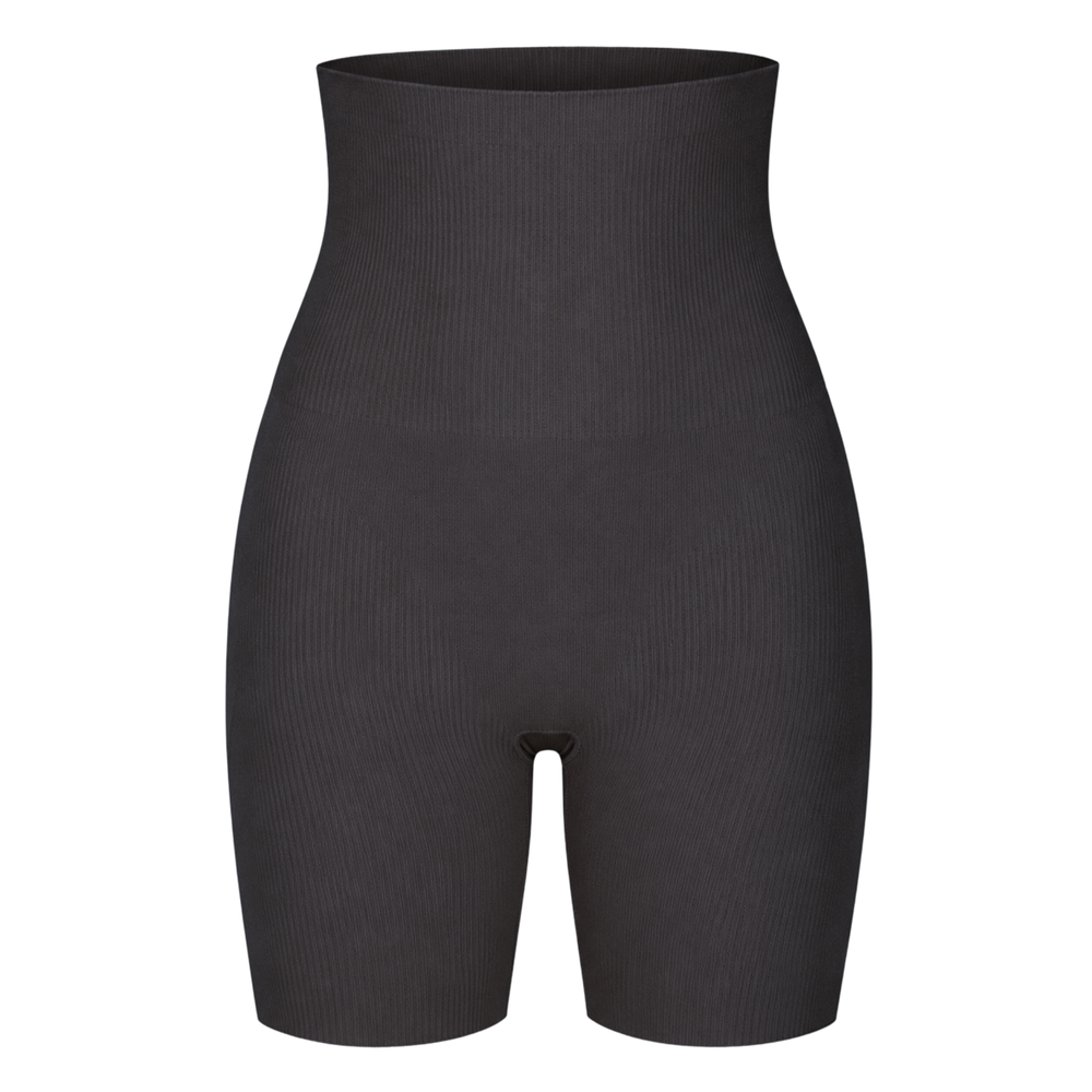 Corrigerende High Waist Short met Uitneembare Pads
