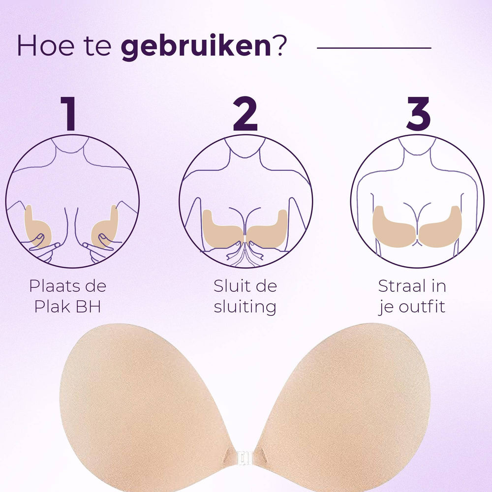 Plak BH mit Push-up-Effekt