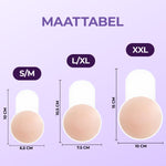 Siliconen Plak BH - Push up Nipple covers