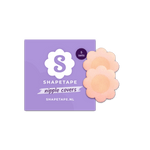 Brustband + Brustwarzenabdeckungen + Modeband