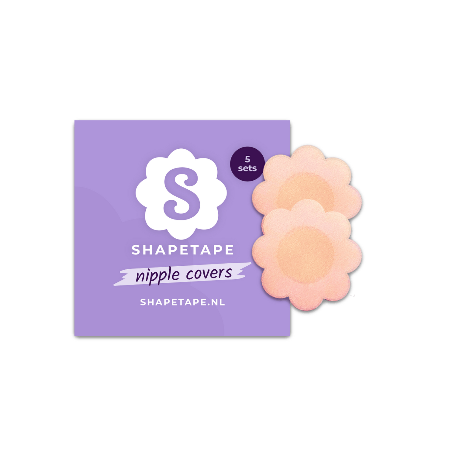 Brustband + Brustwarzenabdeckungen + Modeband