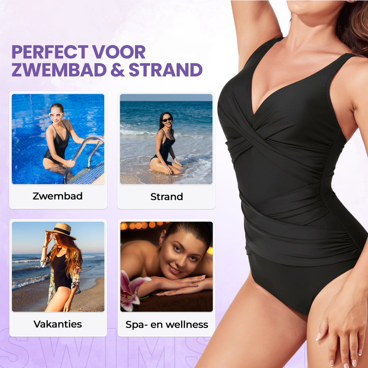 Perfekt für Schwimmbad, Strand & Wohlbefinden