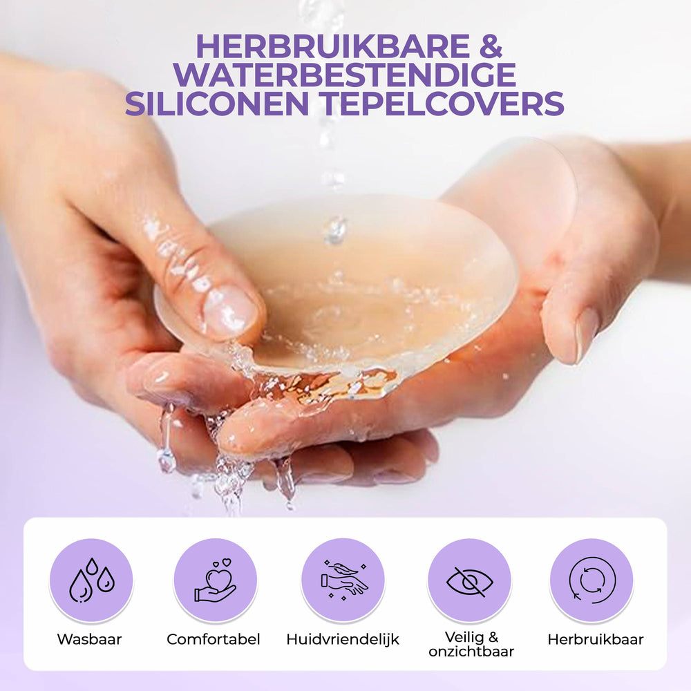 Siliconen Plak BH - Push up Nipple covers