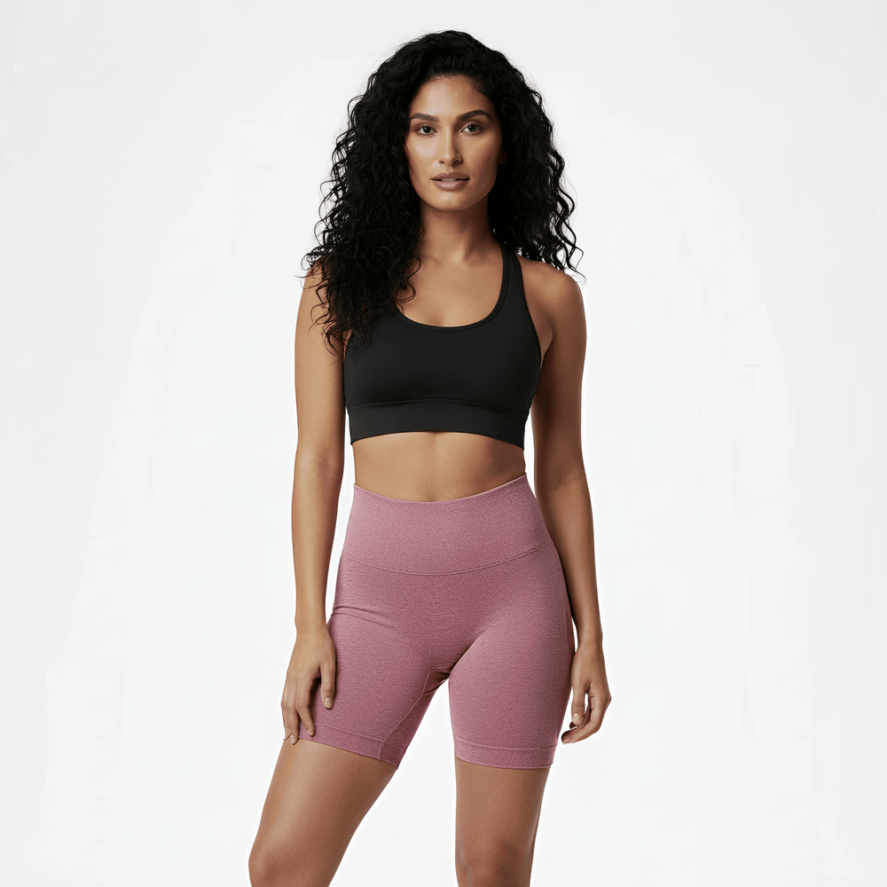 Sportkurzhose mit hohem Bund