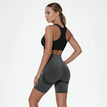 Sportkurzhose mit hohem Bund