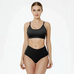 Nahtloser hoher Taillen-String - 3er-Set