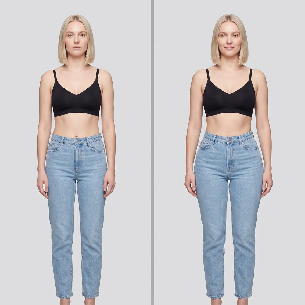 High waist Hip en butt lifter broekje met vulling