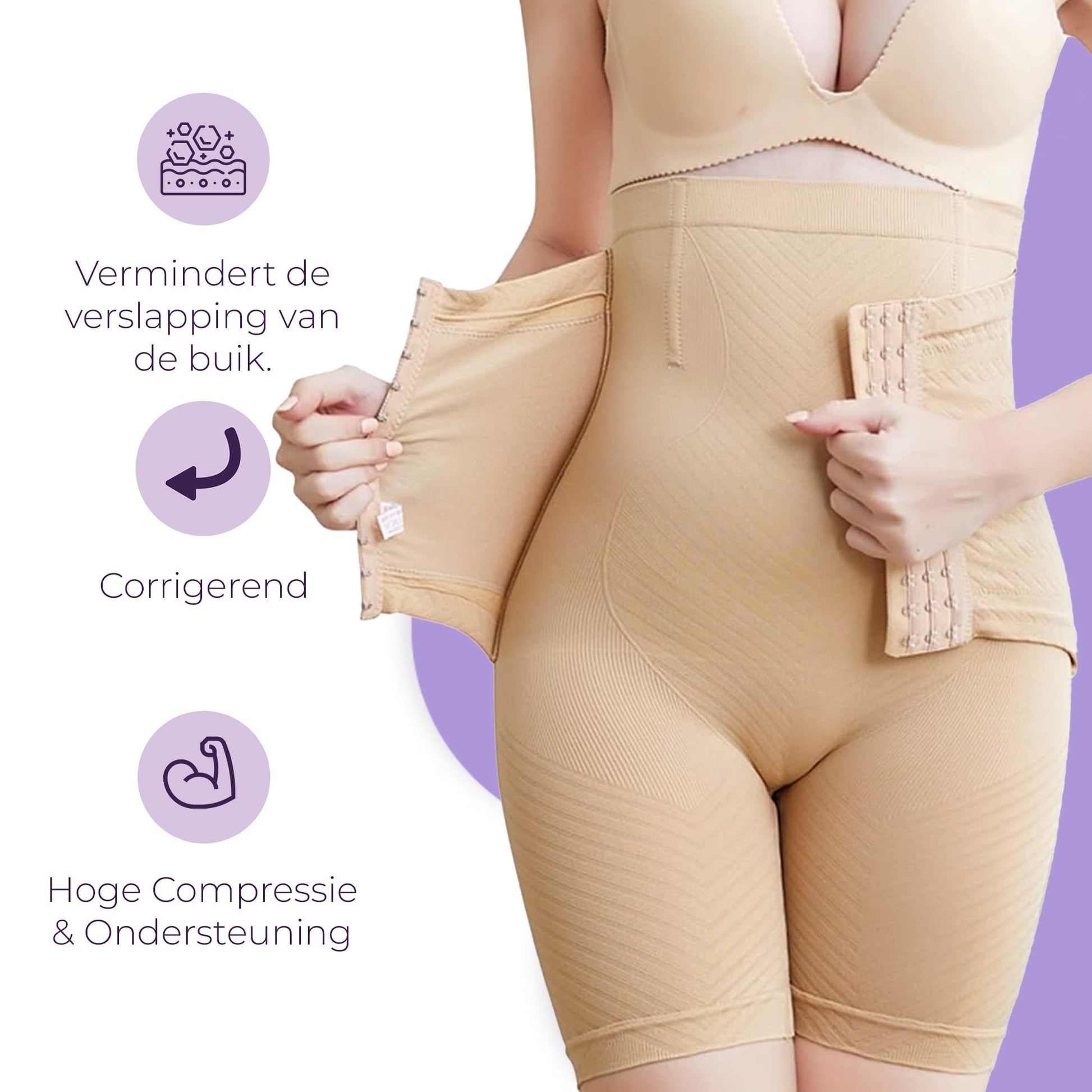 Waist trainer short broekje