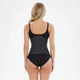 Latex Waist Trainer Corset met 3 rijen haakjes - Back image