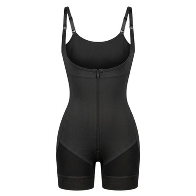 Corrigerende Shapewear Bodysuit met haakjes en rits
