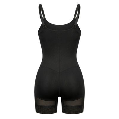 Corrigerende Shapewear Bodysuit met haakjes en rits