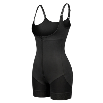 Corrigerende Shapewear Bodysuit met haakjes en rits