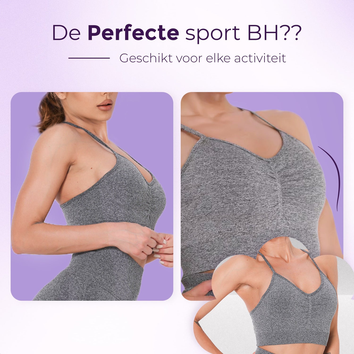 Sport BH zonder beugel