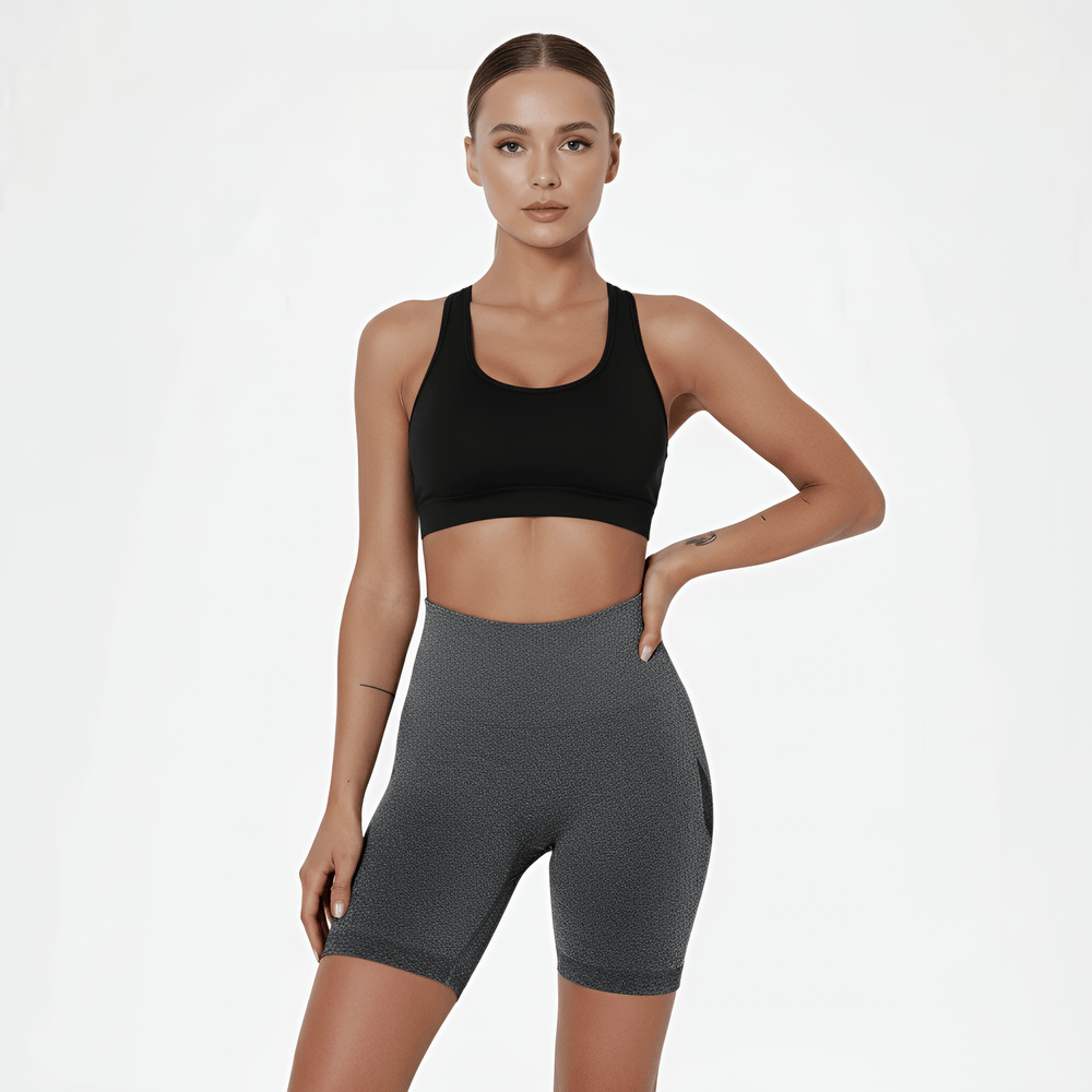 Sportkurzhose mit hohem Bund