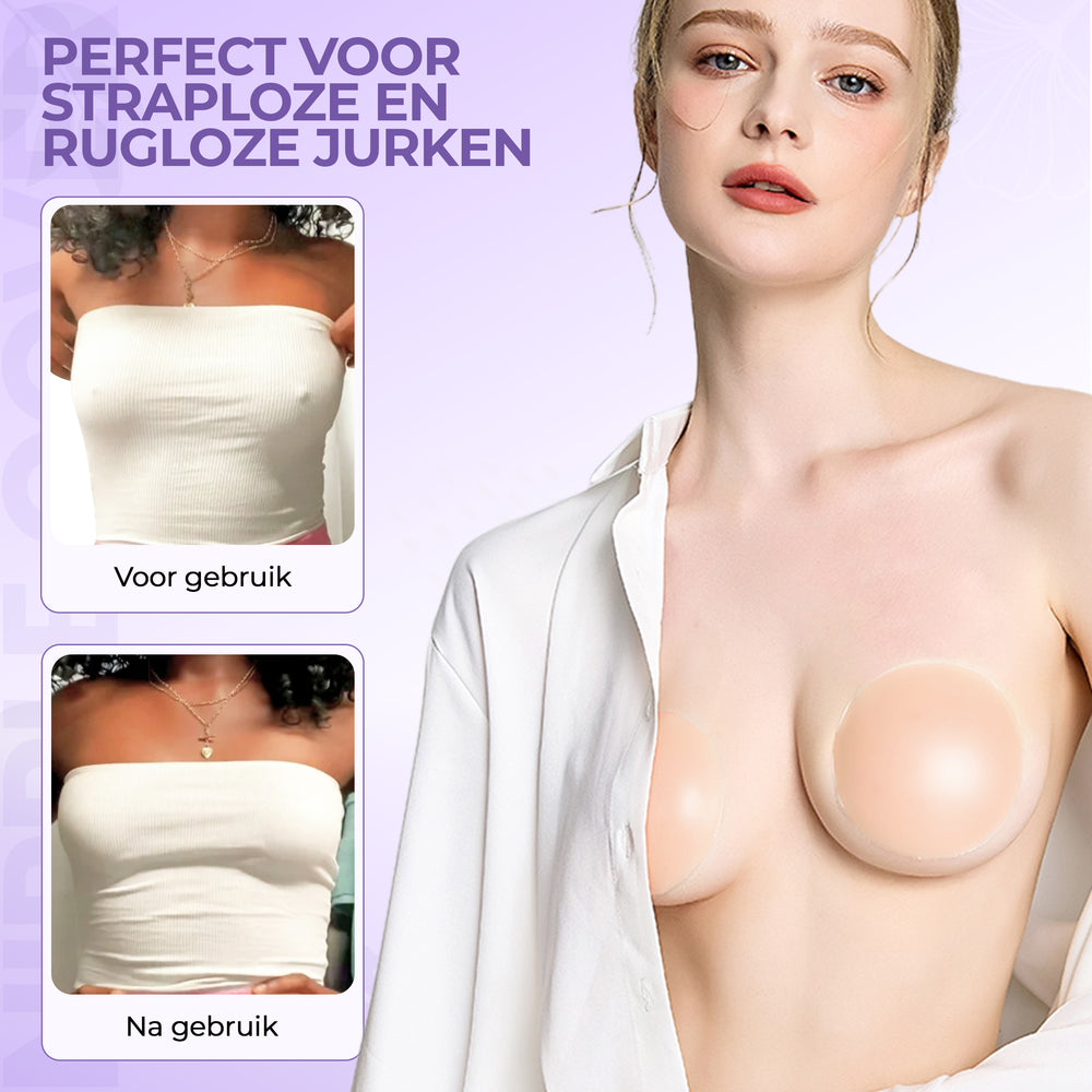 Perfect voor straploze en rugloze jurken