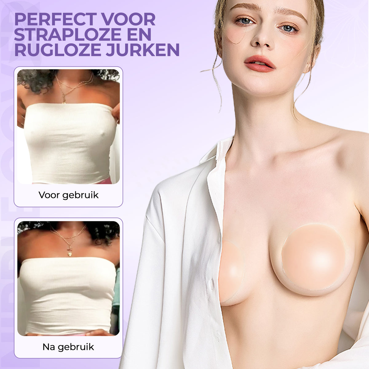 Perfekt für trägerlose und rückenfreie Kleider