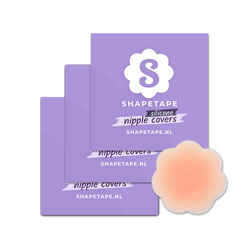 Shapetape silicone nipple covers pakket